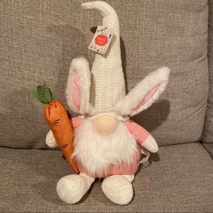 Cottontail Lane Bunny Gnome Plush Easter Spring Weighted Brand New